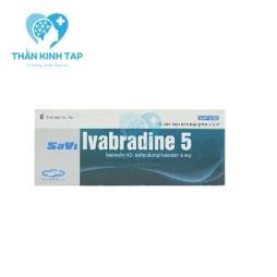 SaVi Ivabradine 5 - Hỗ trợ điều trị bệnh mạch vành